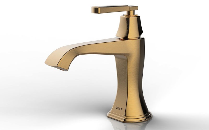New 24K Brushed Gold Finish from GRAFF l Concept Bain