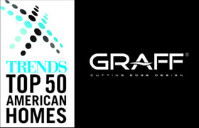 GRAFF Featured in Trends Top 50 Best Bathrooms
