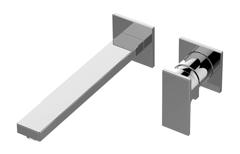 Incanto Wall-Mounted Lavatory Faucet w/Single Handle 