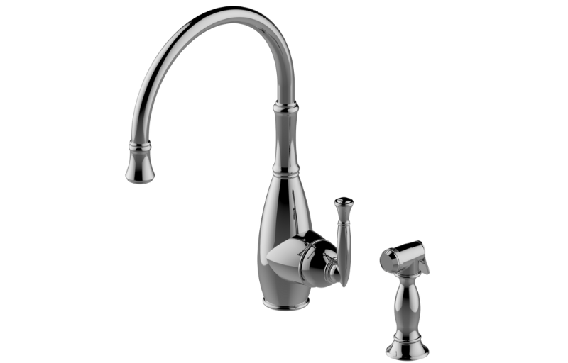 Duxbury Kitchen Faucet W Side Spray