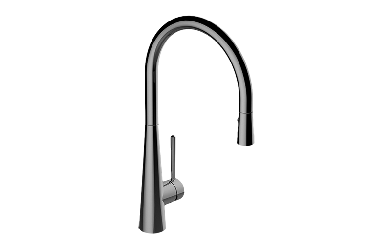 Conical Pull Down Kitchen Faucet