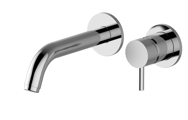 M.E. Wall-Mounted Lavatory Faucet w/Single Handle