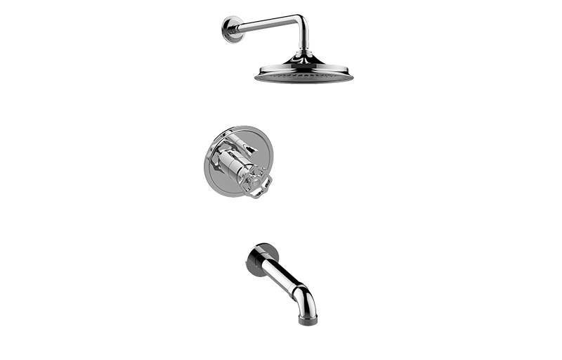 Vintage Pressure Balancing Shower System - Tub and Shower