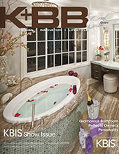 Show Stopper: A luxury bath celebrates the union of exceptional design and glitzy materials | K+BB