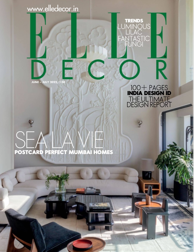 Elle Decor India cover for June/July 2022 issue