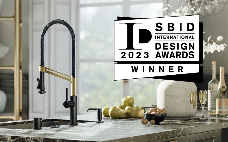 GRAFF’s Futurismo kitchen collection wins the prestigious 2023 SBID Award for KBB Product Design