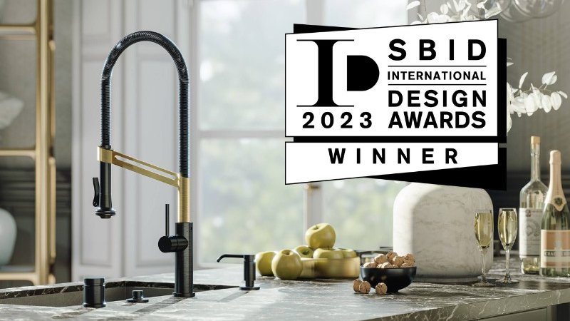 GRAFF’s Futurismo kitchen collection wins the prestigious 2023 SBID Award for KBB Product Design