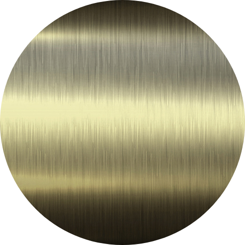 Brushed Gold PVD®