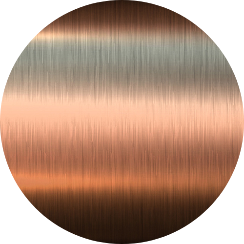 Rose Gold / Brushed Copper PVD®