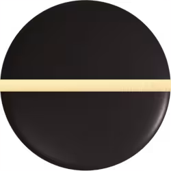 Matte Black/Brushed Brass PVD® Accents