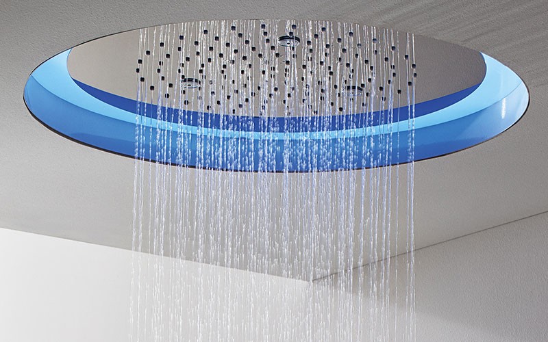 New Ceiling Mounted Showerheads from GRAFF l Fortune Streets
