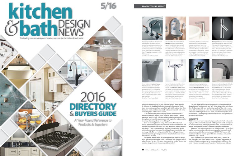 Product Trend Report - GRAFF Ametis l Kitchen & Bath Design News