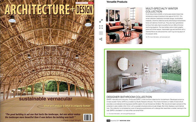 GRAFF's New Expo Furniture Collection l Architecture + Design