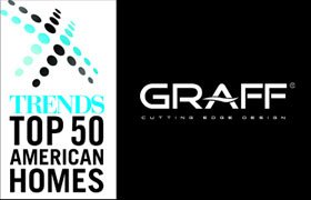 GRAFF Featured in Trends Top 50 Best Bathrooms