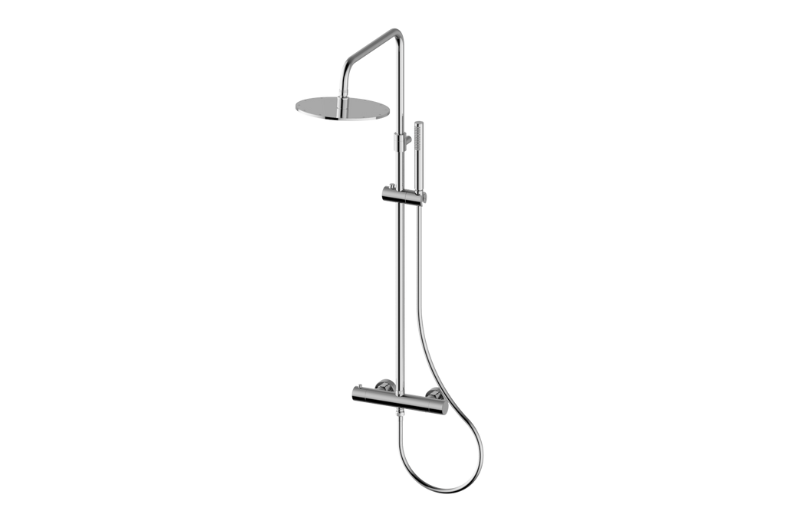 Exposed Thermostatic Shower System
