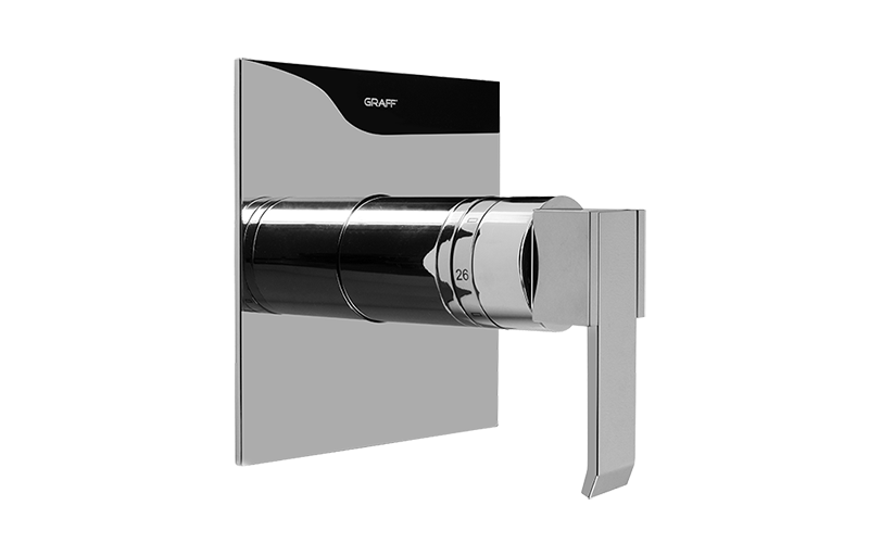 Qubic SOLID Trim Plate w/Handle