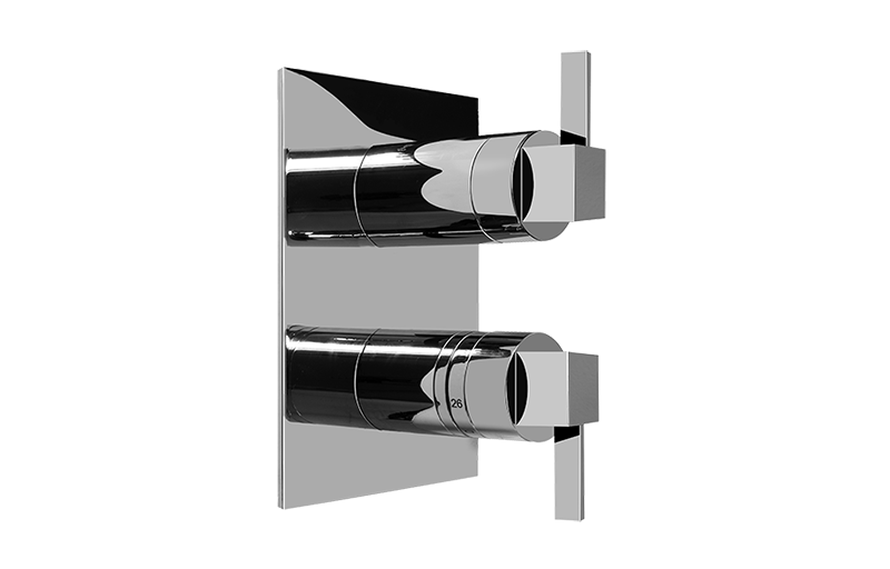 Qubic Tre SOLID Trim Plate w/Handle