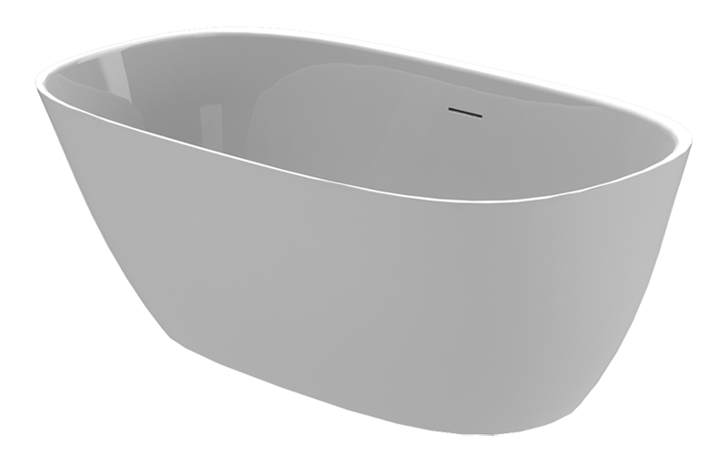 MUSA-Bathtub in Sleek-Stone©