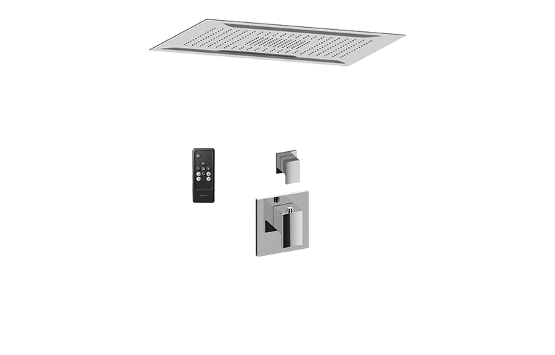 M-Series Thermostatic Shower System - Shower