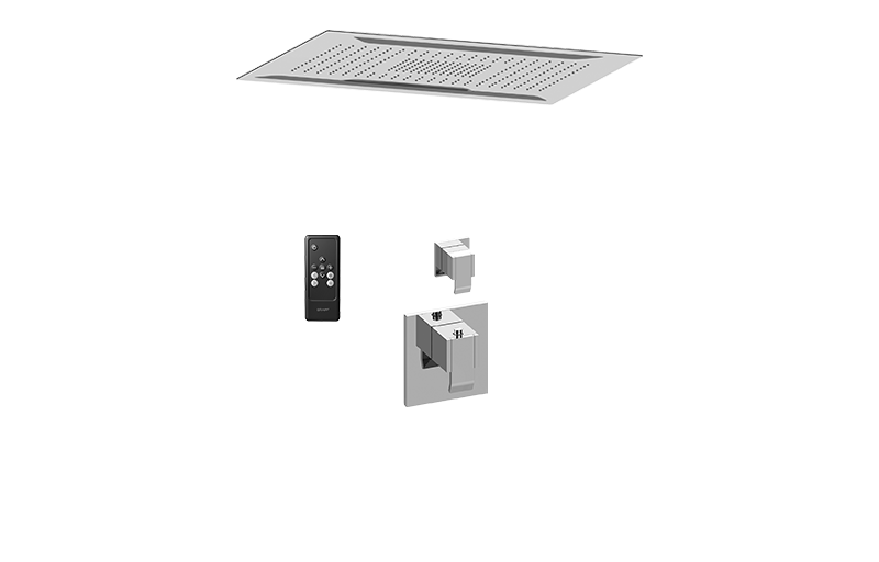 M-Series Thermostatic Shower System - Shower