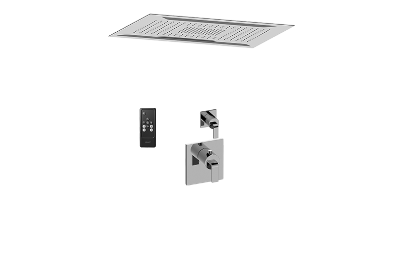 M-Series Thermostatic Shower System - Shower