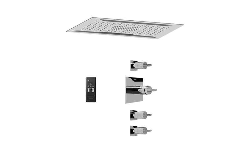 Ceiling-Mount Shower System