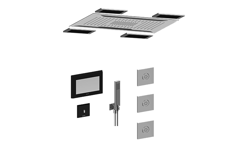 Aqua-Sense Complete Thermostatic Shower System