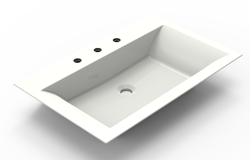 Lavabo in Sleek-Stone®