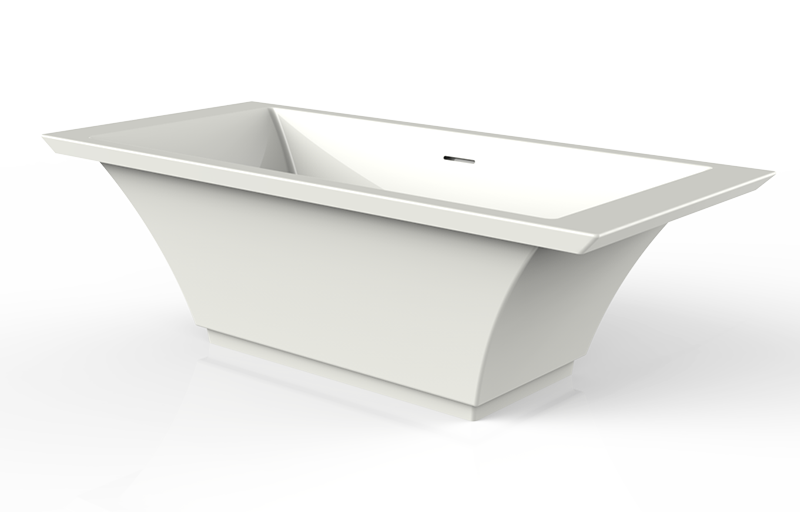 Finezza Bathtub in Sleek-Stone®