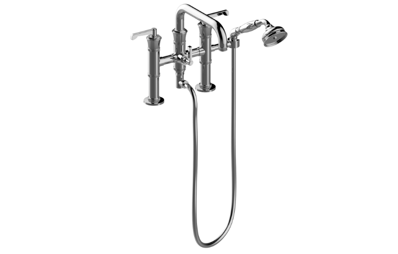 Vignola Deck-Mounted Tub Filler (Rough & Trim)