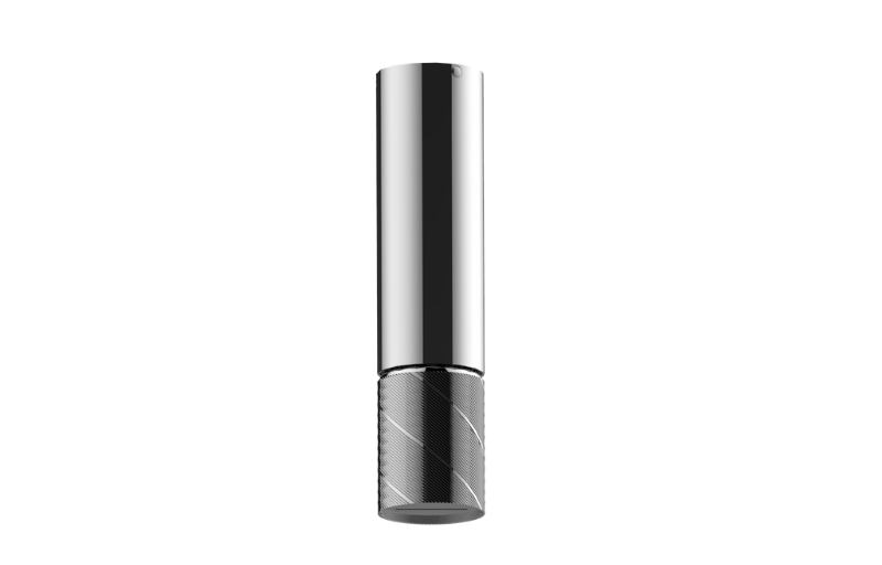 RIVA Scala Contemporary Soffione a soffitto 33,5cm con cascata - zigrinatura obliqua