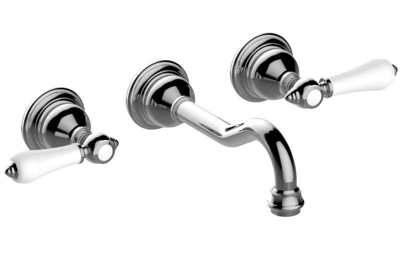 Adley Wall-Mounted Lavatory Faucet