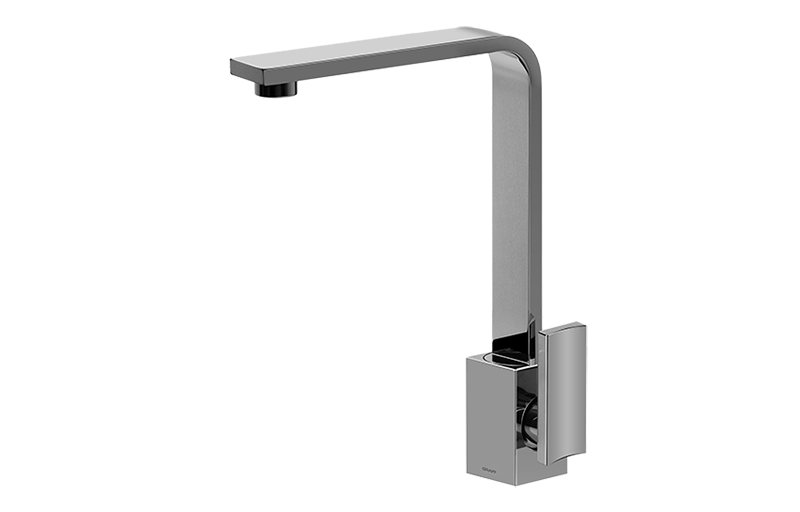 Single lever basin mixer-high