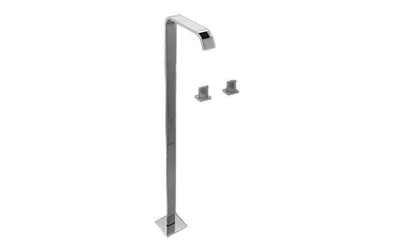 Targa Floor-Mounted Tub Filler (Rough and Trim)