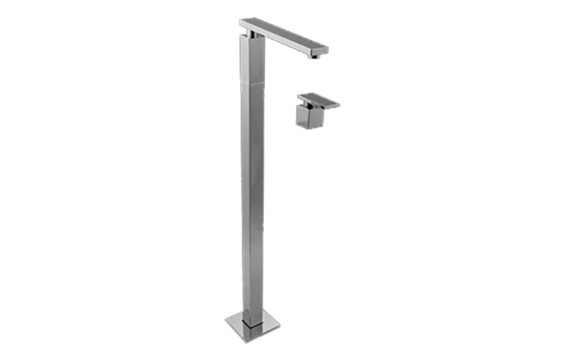 Solar Floor-Mounted Tub Filler (Rough and Trim)