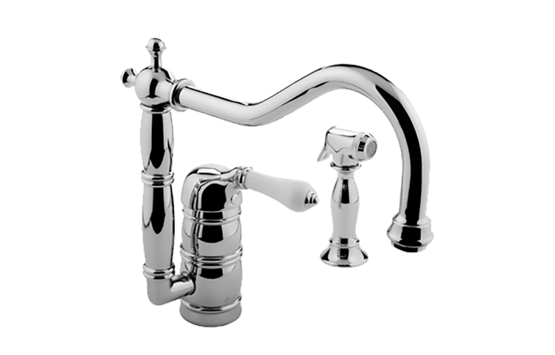 Adley Kitchen Faucet w/ Side Spray 