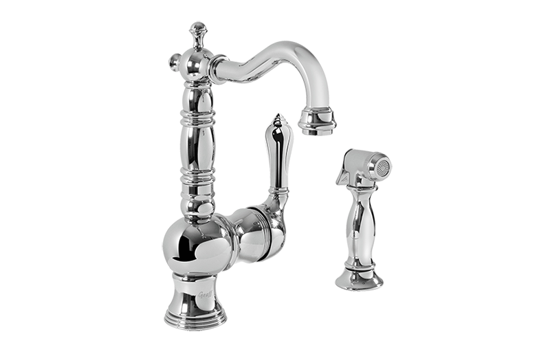 Adley Prep Faucet w/ Side Spray