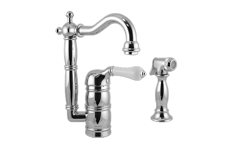 Adley Prep Faucet w/ Side Spray