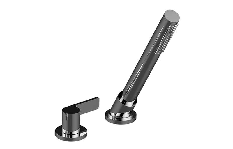 Terra Deck-Mounted Handshower & Diverter Set