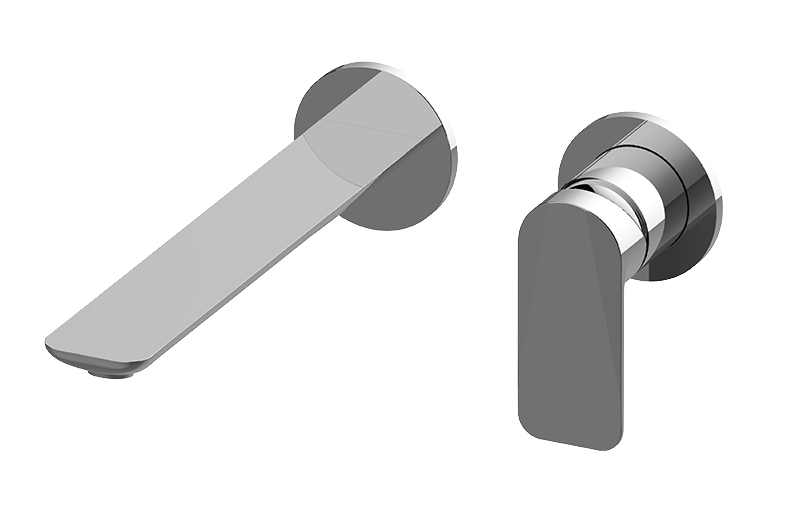 DISCONTINUED Sento Wall-Mounted Lavatory Faucet with Single Handle