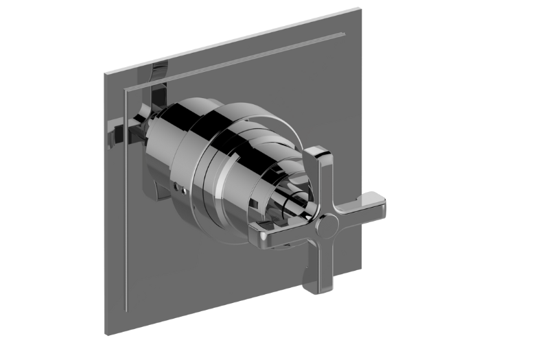 Vignola Pressure Balancing Valve Trim with Handle