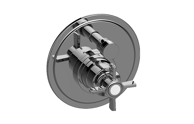 Pressure Balancing Valve Trim with Handle & Diverter