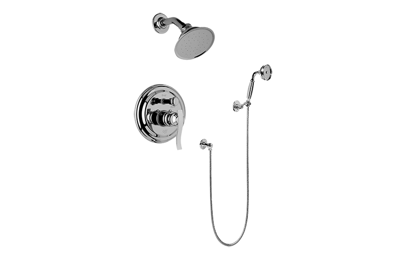 Pressure Balancing Shower System - Shower with Handshower