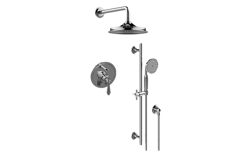 Pressure Balancing Shower System - Shower with Handshower