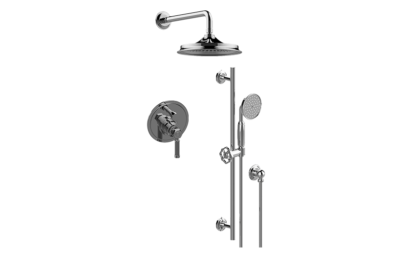 Pressure Balancing Shower System - Shower with Handshower