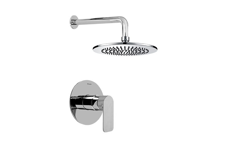 Contemporary Pressure Balancing Shower Set (Rough & Trim)