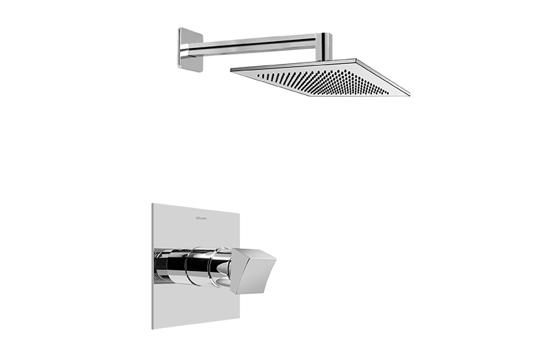 Contemporary Pressure Balancing Shower Set (Rough & Trim)