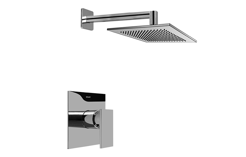 Contemporary Pressure Balancing Shower Set (Rough & Trim)