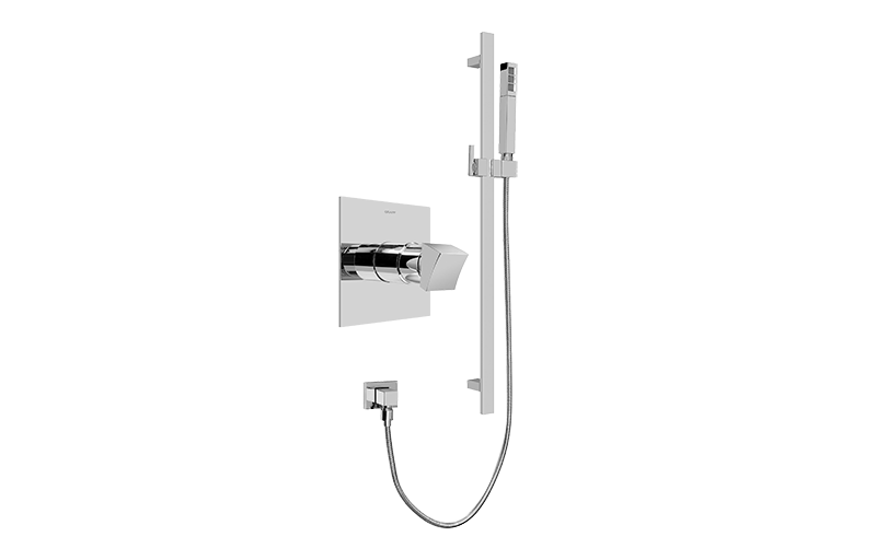 Contemporary Pressure Balancing Shower Set (Rough & Trim)