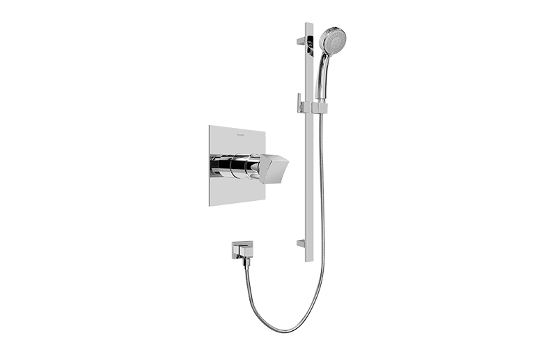 Contemporary Pressure Balancing Shower Set (Rough & Trim)